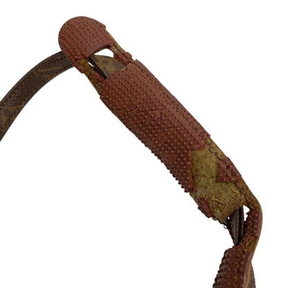 Louis Vuitton Shoulder Bag M3552 Leather Brown Monogram Danube Women