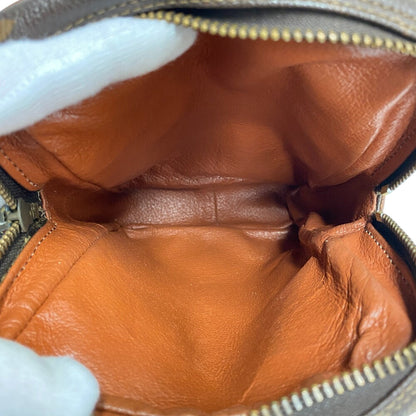 Louis Vuitton Shoulder Bag M3552 Leather Brown Monogram Danube Women