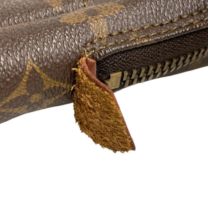 Louis Vuitton Shoulder Bag M3552 Leather Brown Monogram Danube Women