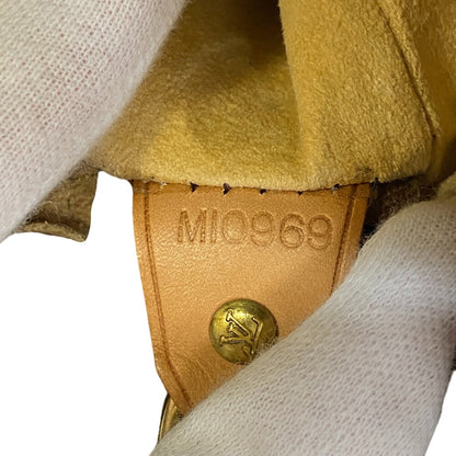 Louis Vuitton Shoulder Bag M51145 Leather Brown Monogram Loopinggm