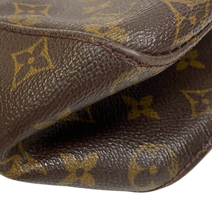 Louis Vuitton Shoulder Bag M51145 Leather Brown Monogram Loopinggm