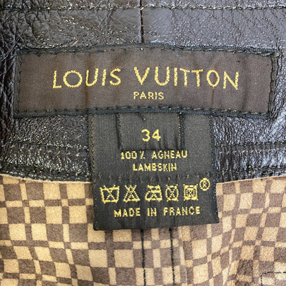 Louis Vuitton Setup Lambskin Brown Vintage Ready-To-Wear 34