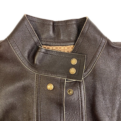Louis Vuitton Setup Lambskin Brown Vintage Ready-To-Wear 34