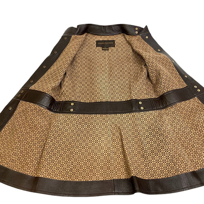 Louis Vuitton Setup Lambskin Brown Vintage Ready-To-Wear 34