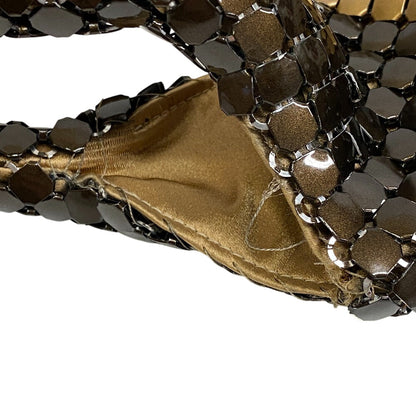 Bottegaveneta Handbag Metal Brown Bijoux Intrecciato Women