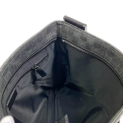 Gucci Shoulder Bag 162904 Gg Supreme Canvas Black Shoulder Bag Gg Mens
