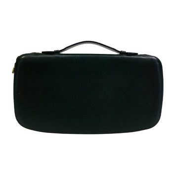 Louis Vuitton Long Wallet Purse M30654 Leather Green Organizer Taiga Atoll Mens
