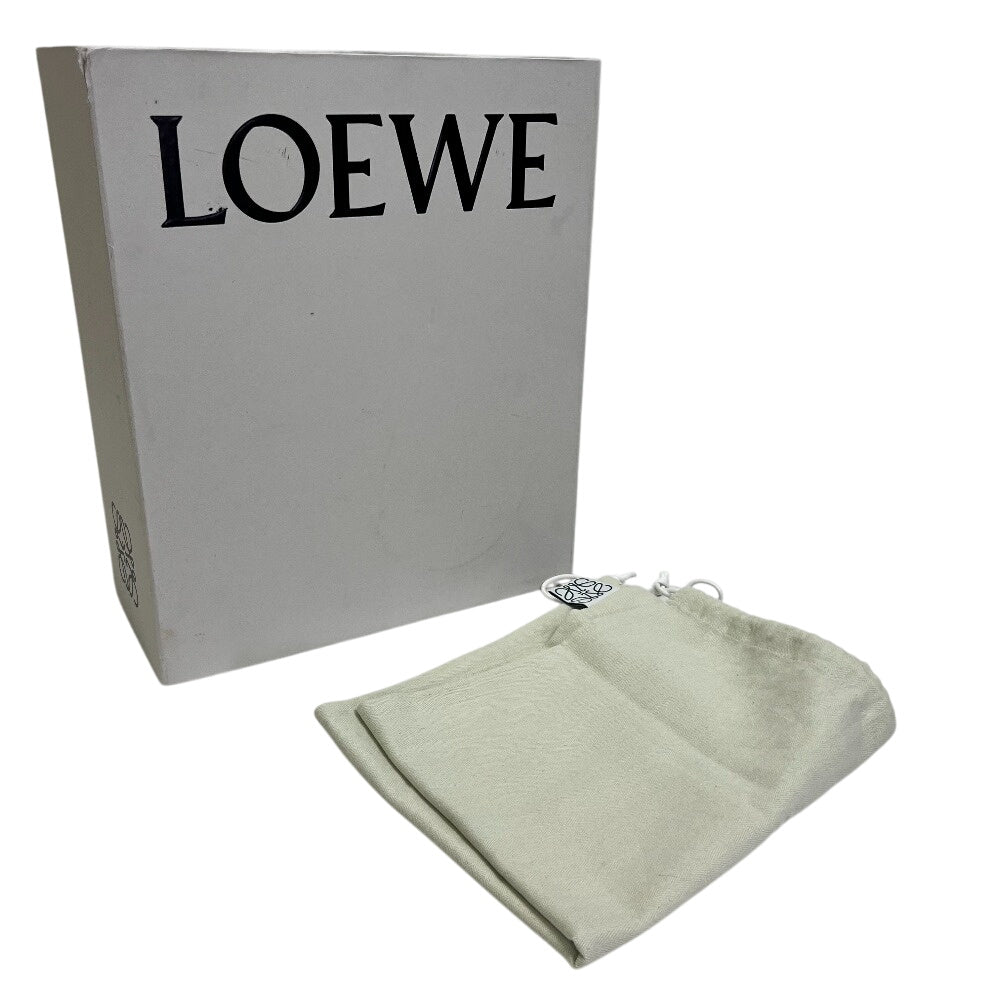 Loewe Handbag Raffia, Leather Multicolor Raffia Calfskin Puzzle Edge