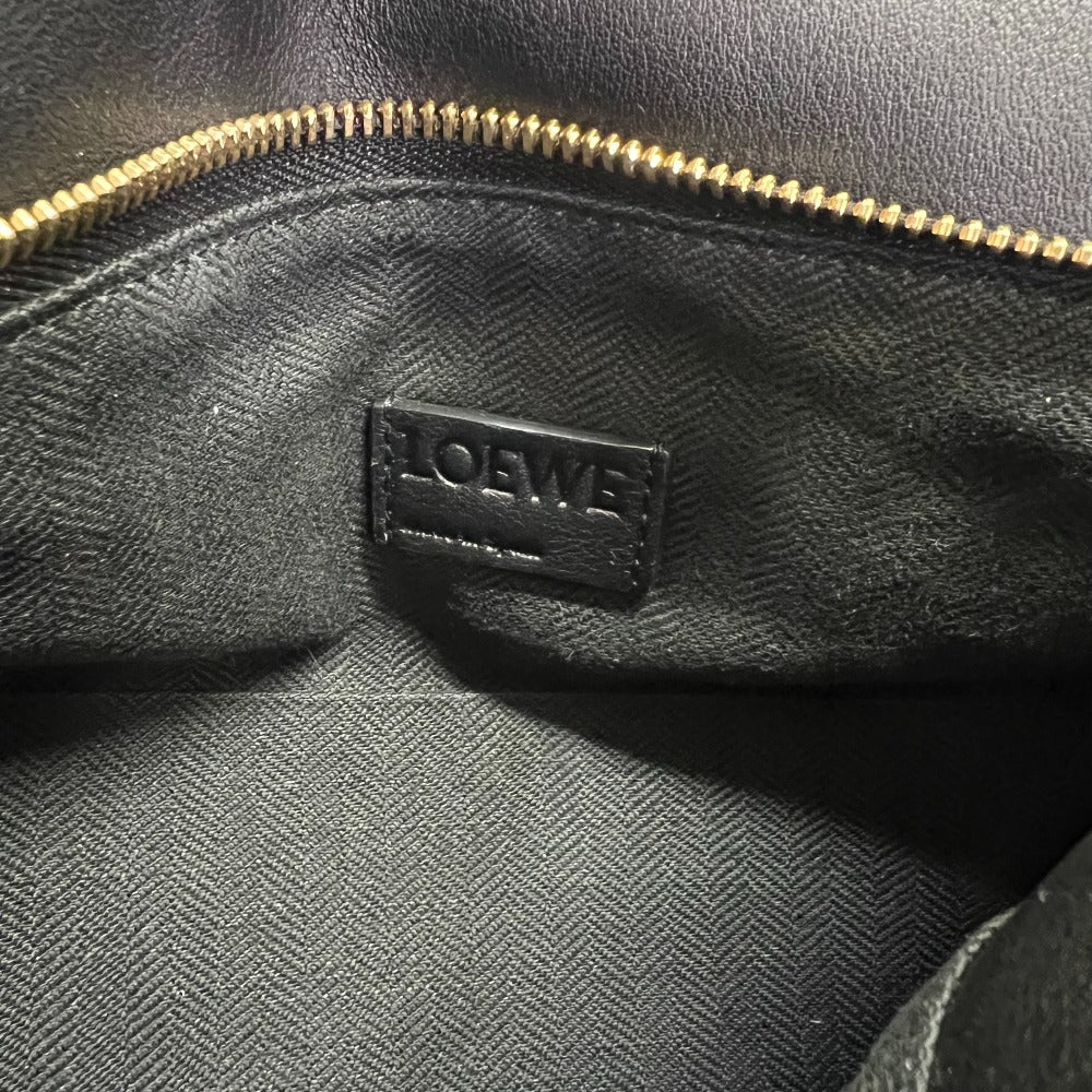 Loewe Handbag Raffia, Leather Multicolor Raffia Calfskin Puzzle Edge