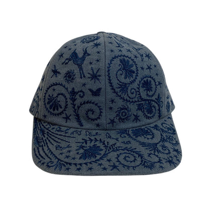 Hermes Cap Linen, Polyester Blue Serie Blue Jean Attracted By The Charm Of Orpheus 59