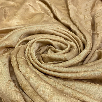Louis Vuitton Stall Silk Beige Monogram Shine Women