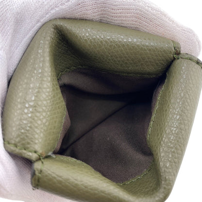 Fendi Tri-Fold Wallet 8M0395 Leather Khaki Green Ehuise Fendi Women