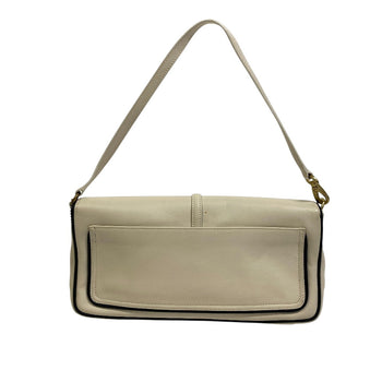 Coach Handbag Leather White Women
