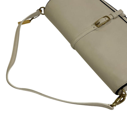Coach Handbag Leather White Women
