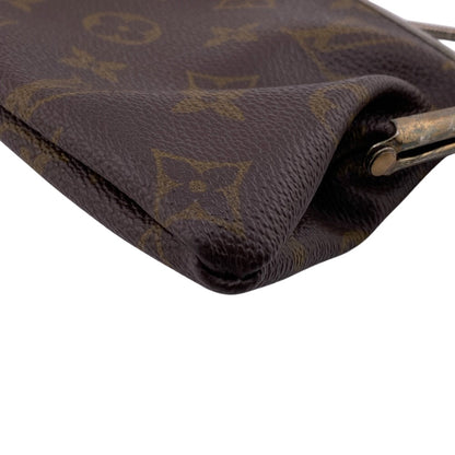 Louis Vuitton Pouch Leather Brown Monogram Bucketusa