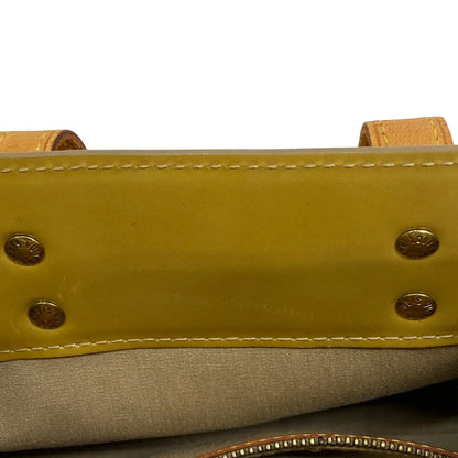 Louis Vuitton Handbag M91144 Enamel Yellow Vernis Lead Pm