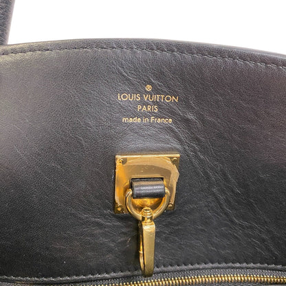 Louis Vuitton Handbag M54346 Taurillon Clemence, Leather Black Mira Pm