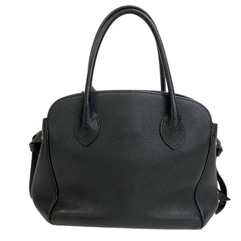 Louis Vuitton Handbag M54346 Taurillon Clemence, Leather Black Mira Pm