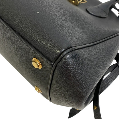 Louis Vuitton Handbag M54346 Taurillon Clemence, Leather Black Mira Pm