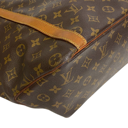 Louis Vuitton Shoulder Bag M51108 Leather Brown Monogram Sac Shopping