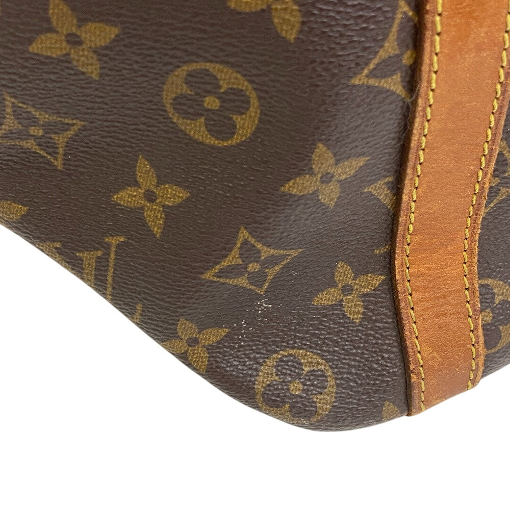 Louis Vuitton Shoulder Bag M51108 Leather Brown Monogram Sac Shopping