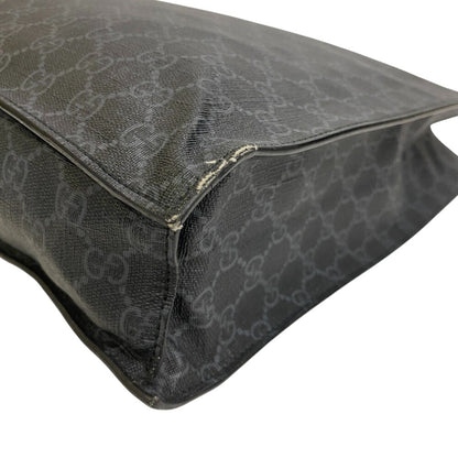 Gucci Tote Bag 495559 Pvc Black Gg Supreme