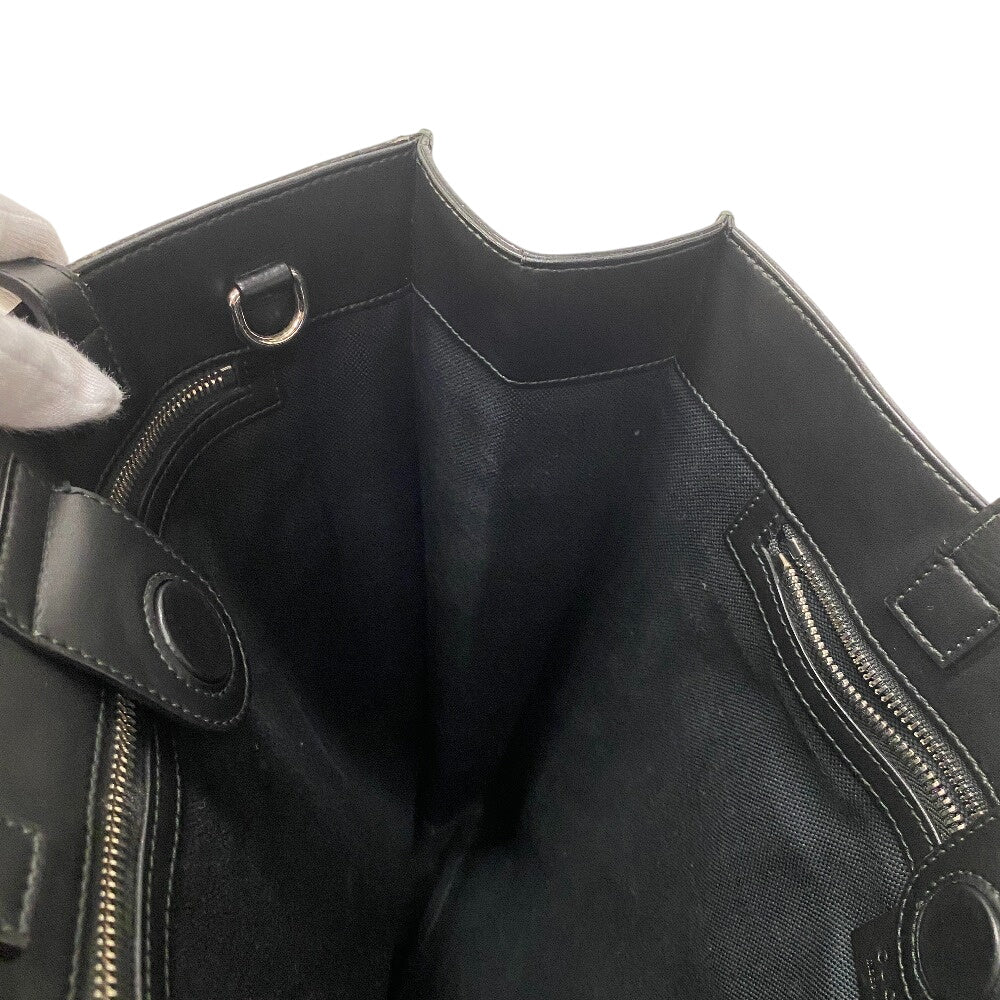 Gucci Tote Bag 495559 Pvc Black Gg Supreme