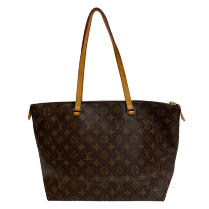 Louis Vuitton Tote Bag M42267 Leather Brown Monogram Jena Mm