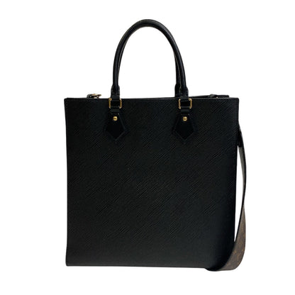Louis Vuitton Handbag M58658 Leather Black Epi Sac Platpm