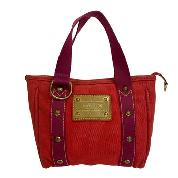 Louis Vuitton Handbag M40088 Canvas Pink Antigua Hippo Pm
