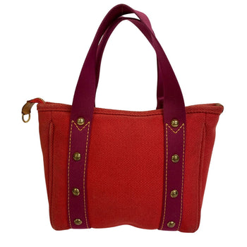 Louis Vuitton Handbag M40088 Canvas Pink Antigua Hippo Pm