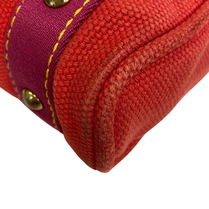 Louis Vuitton Handbag M40088 Canvas Pink Antigua Hippo Pm