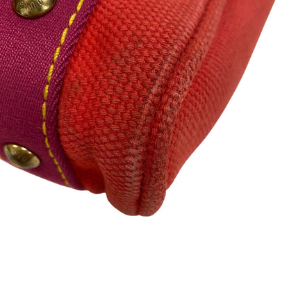Louis Vuitton Handbag M40088 Canvas Pink Antigua Hippo Pm