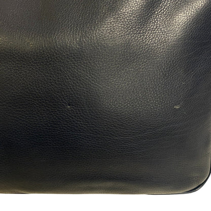Admj Shoulder Bag Leather Navy