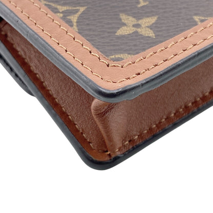 Louis Vuitton Accessory Pouch M80250 Monogram Brown Monogram Micro Dauphine