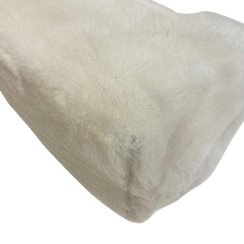 Miumiu Handbag Fur, Leather White