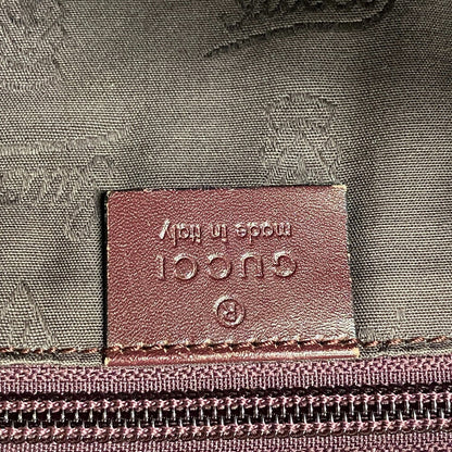 Gucci Shoulder Bag 201732 Pvc, Leather Brown Gg Implementation