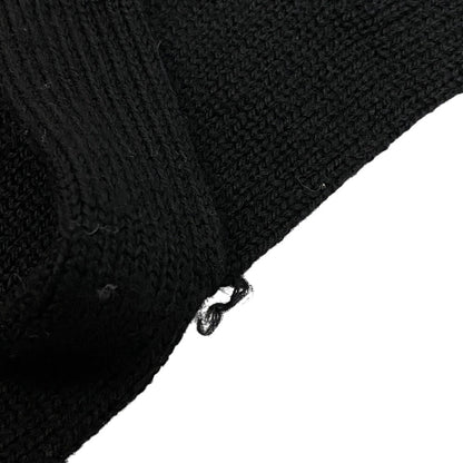 Louis Vuitton Gloves M76451 Wool Black 3D Monogram Gon