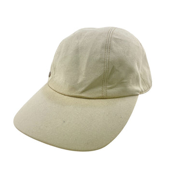 Hermes Cap Cotton Beige Serie Button 58