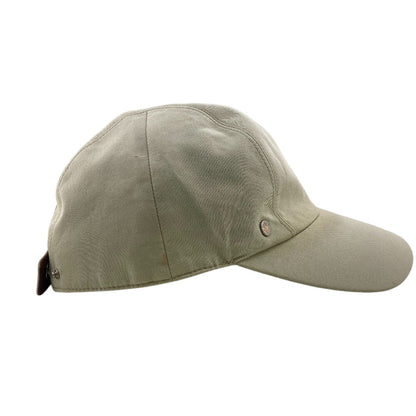 Hermes Cap Cotton Beige Serie Button 58