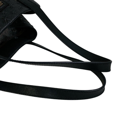 Jimmy Choo Tote Bag Leather Black Studs