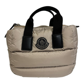 Moncler Handbag Nylon, Cotton Beige Mini Character Dock