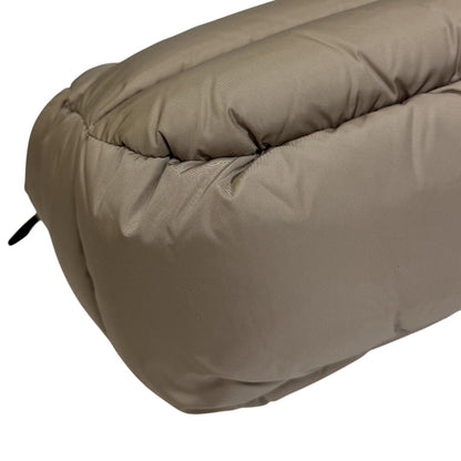 Moncler Handbag Nylon, Cotton Beige Mini Character Dock