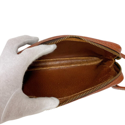 Louis Vuitton Clutch Bag M51828 Leather Brown Monogram Marley Bandouliere Old Model