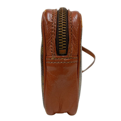 Louis Vuitton Clutch Bag M51828 Leather Brown Monogram Marley Bandouliere Old Model