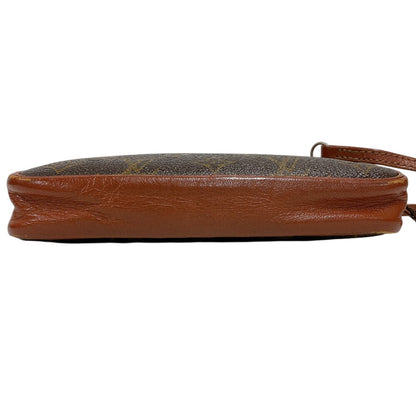 Louis Vuitton Clutch Bag M51828 Leather Brown Monogram Marley Bandouliere Old Model