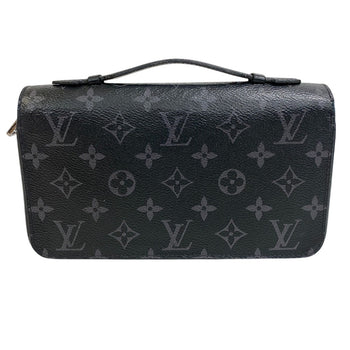 Louis Vuitton Clutch Bag M61698 Monogram Eclipse, Canvas Black Monogram Eclipse Canvas Zippy Xl