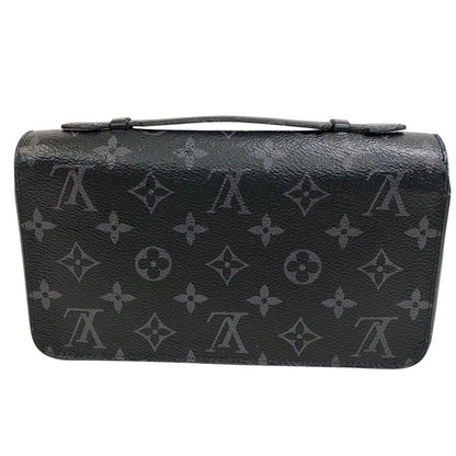 Louis Vuitton Clutch Bag M61698 Monogram Eclipse, Canvas Black Monogram Eclipse Canvas Zippy Xl