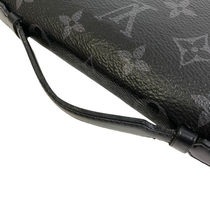 Louis Vuitton Clutch Bag M61698 Monogram Eclipse, Canvas Black Monogram Eclipse Canvas Zippy Xl
