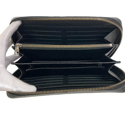 Louis Vuitton Clutch Bag M61698 Monogram Eclipse, Canvas Black Monogram Eclipse Canvas Zippy Xl